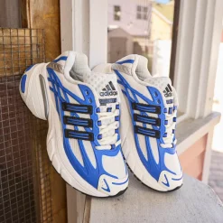 adidas Adistar XLG 2.0 Athletic Shoe - Big Kid - Hi-Res Blue / Core Black / Off White