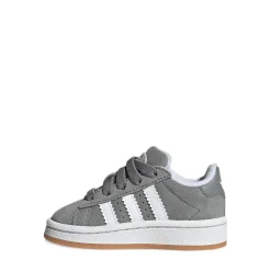adidas Campus '00s Comfort Closure Athletic Shoe - Baby / Toddler - Grey / White / Gum