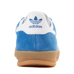 adidas Gazelle Indoor Athletic Shoe - Big Kid - Bluebird / White / Gum