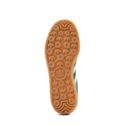 adidas Gazelle Indoor Athletic Shoe - Big Kid - Collegiate Green / White / Gum