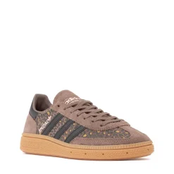 adidas Handball Spezial Athletic Shoe - Big Kid - Earth Strata / Core Black / Glow Pink