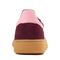 adidas Handball Spezial Athletic Shoe - Big Kid - Maroon / Bliss Pink / Gum