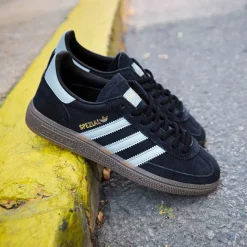 adidas Handball Spezial Athletic Shoe - Little Kid - Collegiate Navy / Clear Sky / Gum