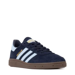 adidas Handball Spezial Athletic Shoe - Little Kid - Collegiate Navy / Clear Sky / Gum