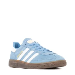 adidas Handball Spezial Athletic Shoe - Little Kid - Light Blue / White / Gum