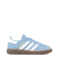 adidas Handball Spezial Athletic Shoe - Little Kid - Light Blue / White / Gum