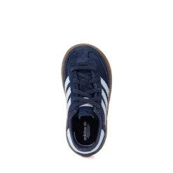 adidas Handball Spezial Comfort Closure Elastic Lace Athletic Shoe - Baby / Toddler - Collegiate Navy / Clear Sky / Gum