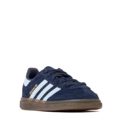 adidas Handball Spezial Comfort Closure Elastic Lace Athletic Shoe - Baby / Toddler - Collegiate Navy / Clear Sky / Gum