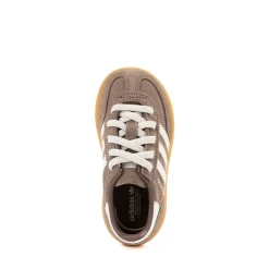 adidas Handball Spezial Comfort Closure Elastic Lace Athletic Shoe - Baby / Toddler - Earth Strata / Off White / Gum