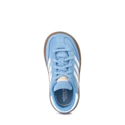 adidas Handball Spezial Comfort Closure Elastic Lace Athletic Shoe - Baby / Toddler - Light Blue / Cloud White / Gum
