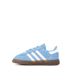 adidas Handball Spezial Comfort Closure Elastic Lace Athletic Shoe - Baby / Toddler - Light Blue / Cloud White / Gum