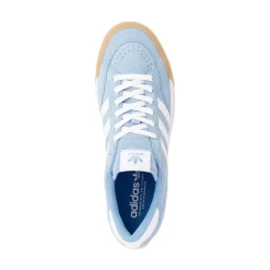 adidas Nora Skate Shoe - Light Blue / Cloud White / Gum