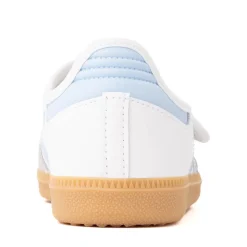 adidas Samba Jane Athletic Shoe - Big Kid - Cloud White / Clear Sky / Gum