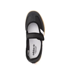 adidas Samba Jane Athletic Shoe - Big Kid - Core Black / Cloud White / Gum