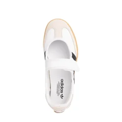 adidas Samba Jane Athletic Shoe - Little Kid - Cloud White / Core Black / Gum
