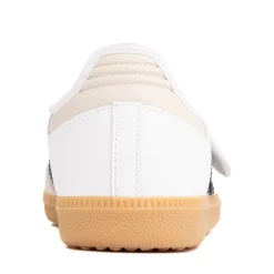 adidas Samba Jane Athletic Shoe - Little Kid - Cloud White / Core Black / Gum