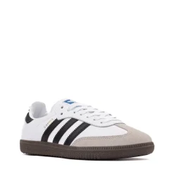 adidas Samba OG Athletic Shoe - Big Kid - Cloud White / Core Black