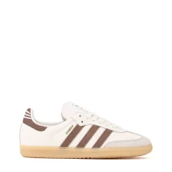 adidas Samba OG Athletic Shoe - Big Kid - Cloud White / Earth Strata / Gum