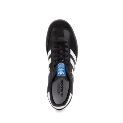 adidas Samba OG Athletic Shoe - Big Kid - Core Black / Cloud White