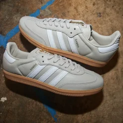 adidas Samba OG Athletic Shoe - Wonder Alumina / White / Gum