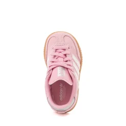 adidas Samba OG Comfort Closure Elastic Lace Athletic Shoe - Baby / Toddler - Light Pink
