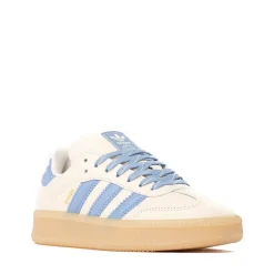 adidas Samba XLG Athletic Shoe - Big Kid - Wonder White / Ash Blue / Gum