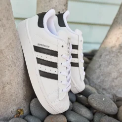 adidas Superstar II Athletic Shoe - Big Kid - Cloud White / Core Black / Cloud White