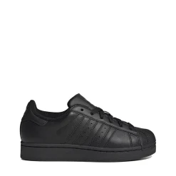 adidas Superstar II Athletic Shoe - Big Kid - Core Black / Core Black / Core Black