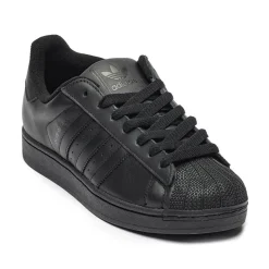 adidas Superstar II Athletic Shoe - Core Black / Core Black / Core Black