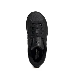 adidas Superstar II Athletic Shoe - Little Kid - Core Black / Core Black / Core Black