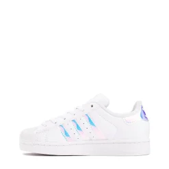 adidas Superstar II Athletic Shoe - Little Kid - White / Halo Blue