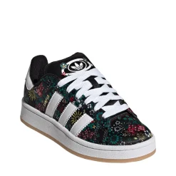 adidas x Liberty London Campus '00s Athletic Shoe - Big Kid - Core Black / Cloud White / Gold Metallic