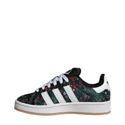 adidas x Liberty London Campus '00s Athletic Shoe - Big Kid - Core Black / Cloud White / Gold Metallic