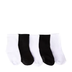Basic Crew Socks 5 Pack - Baby - Black / White