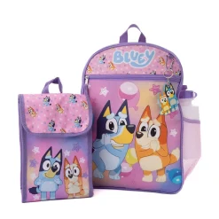 Bluey Backpack Set - Pink