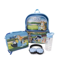 Bluey Blue Backpack Set