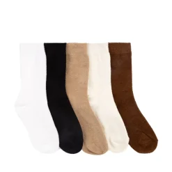 Butterlite Crew Socks 5 Pack - Little Kid - Multicolor