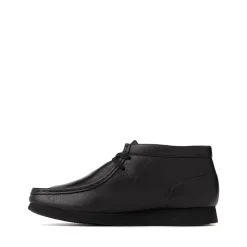 Clarks Wallabee Boot - Big Kid - Black