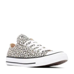Converse Chuck Taylor All Star Animal Print Low-Top Sneaker - White Leopard