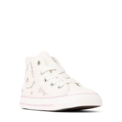 Converse Chuck Taylor All Star Boho Floral High-Top Sneaker - Baby / Toddler - Vintage White / Summit Pink