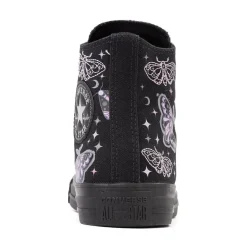 Converse Chuck Taylor All Star Celestial Moth High-Top Sneaker - Black