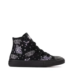 Converse Chuck Taylor All Star Celestial Moth High-Top Sneaker - Little Kid - Black