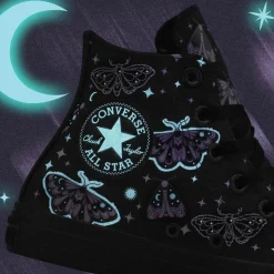 Converse Chuck Taylor All Star Celestial Moth High-Top Sneaker - Little Kid - Black