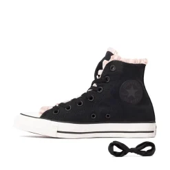 Converse Chuck Taylor All Star Frills High-Top Sneaker - Black