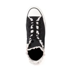 Converse Chuck Taylor All Star Frills High-Top Sneaker - Black