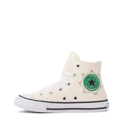 Converse Chuck Taylor All Star Frog Garden High-Top Sneaker - Little Kid - Egret
