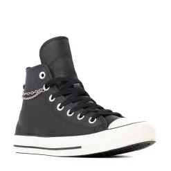 Converse Chuck Taylor All Star Girli-tude High-Top Sneaker - Black / Egret