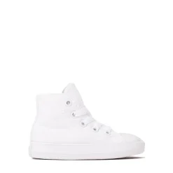 Converse Chuck Taylor All Star High-Top Sneaker - Baby / Toddler - White Monochrome