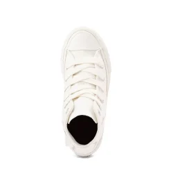 Converse Chuck Taylor All Star Lift Boho Floral High-Top Sneaker - Little Kid - Vintage White / Summit Pink
