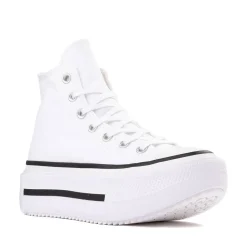 Converse Chuck Taylor All Star Lift Double Stack High-Top Sneaker - White